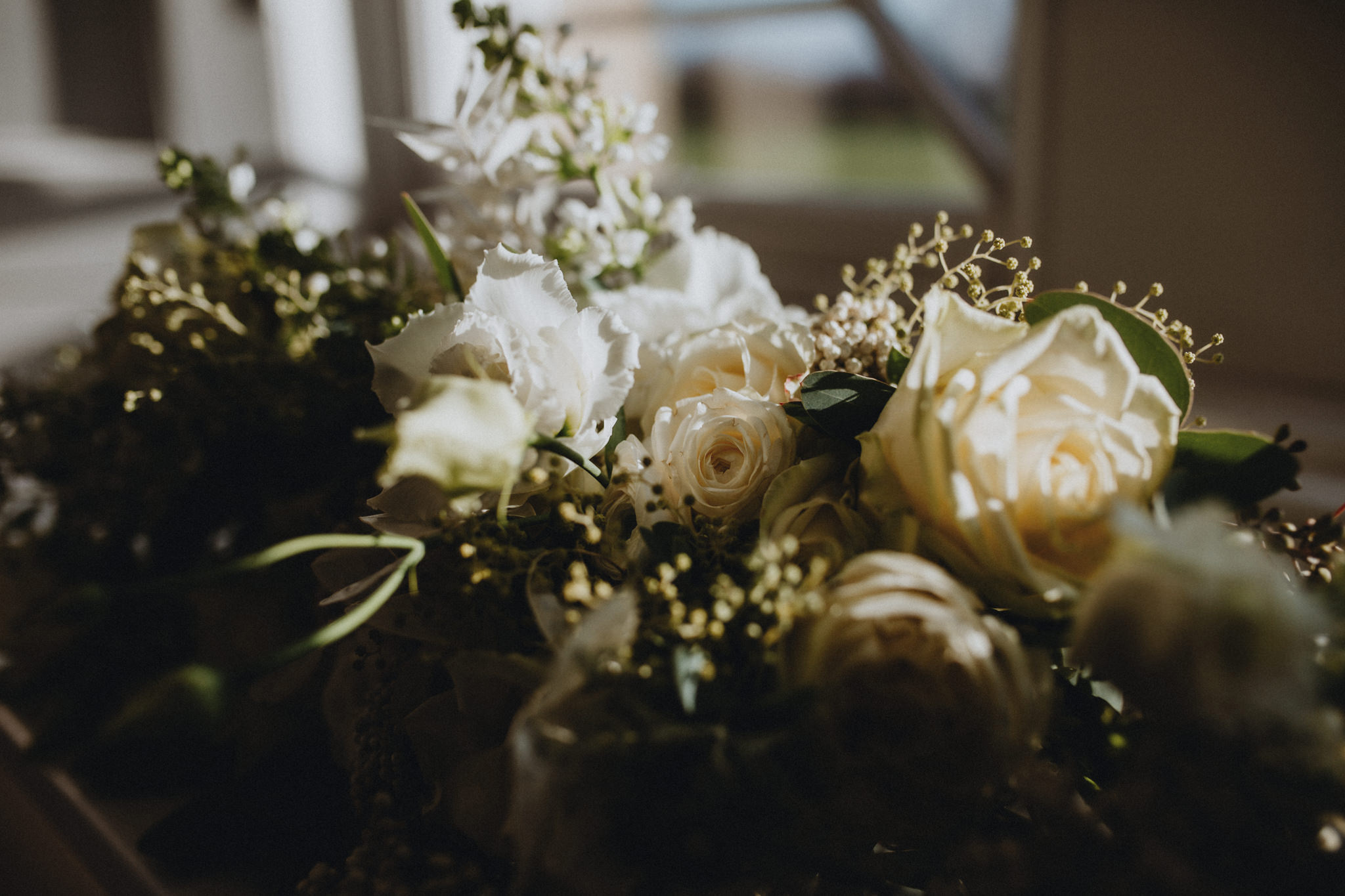 A bouquet of flowers